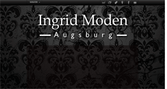 Desktop Screenshot of ingrid-moden.net